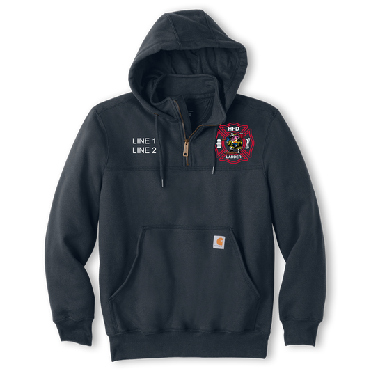 HFD Rain Defender Paxton Zip Mock Sweatshirt