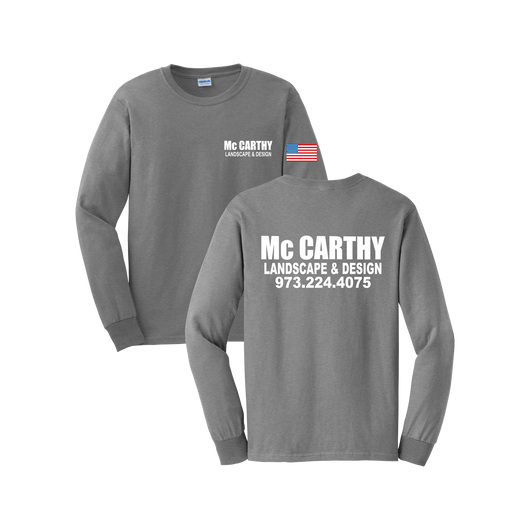 McCarthy Long Sleeve Tshirt w/US Flag