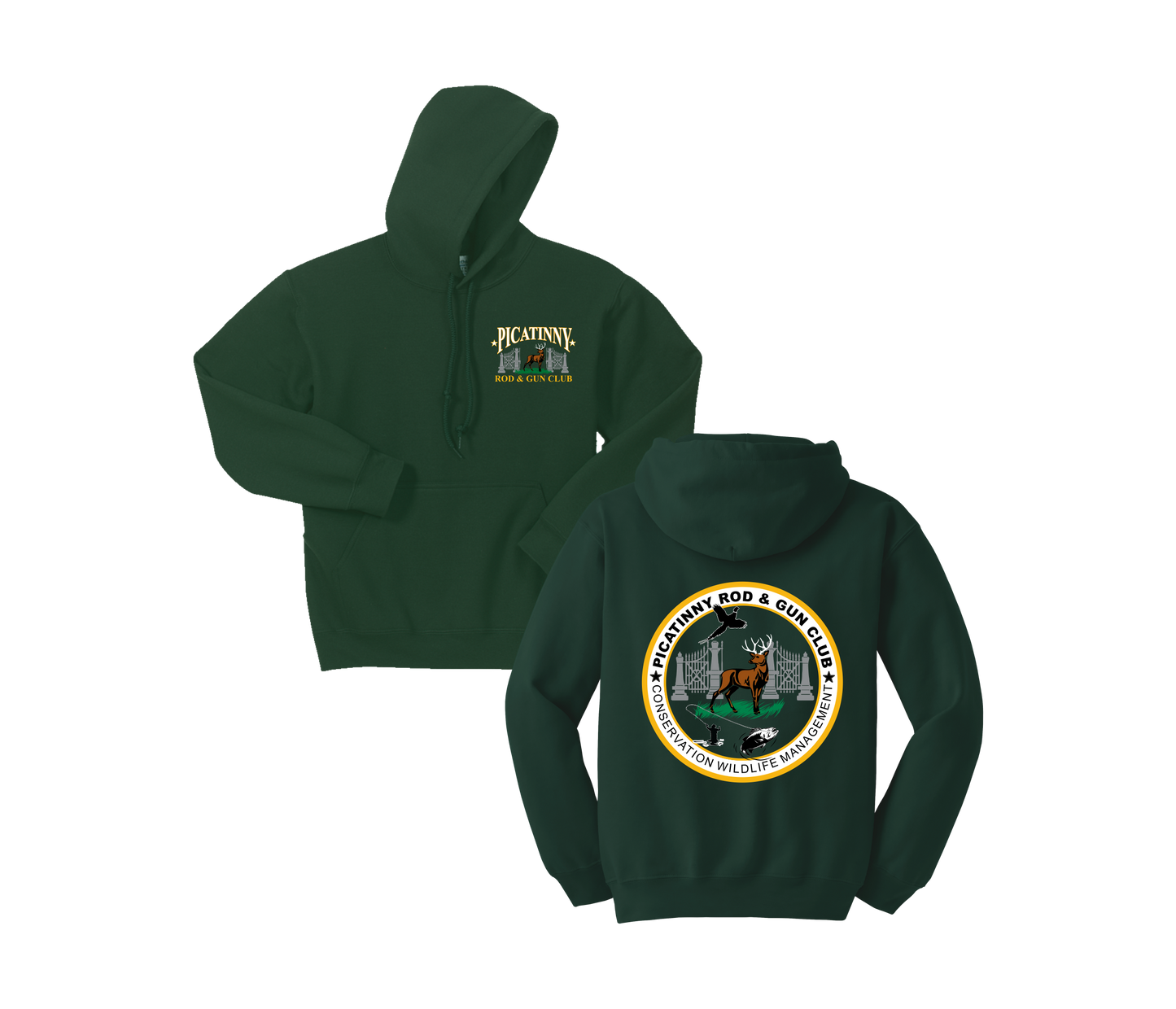 Picatinny Rod & Gun Club Hooded Sweatshirt